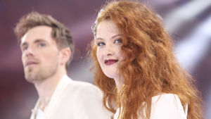Norges Mörland och Debrah Norges Eurovisionshopp Morland och Debrah Scarleett.