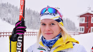 Andrea Julin fick åka världscup under 2015-2016. Andrea Julin, IF Minken, januari 2016.