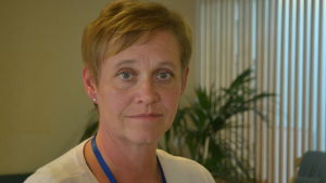 Arkivbild av Anne Voutilainen. Anne Voutilainen, ledare för serviceboende i Borgå