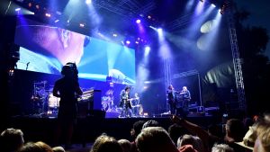 Toto uppträdde på Juli Festivalen i Ekenäs.