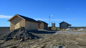 Nya byggnader vid Meteorian. Meteorian på Söderfjärden har fått två nya byggnader. De öppnas för allmänheten sommaren 2018.
