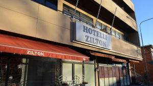 Hotell Zilton i Lovisa utifrån.
