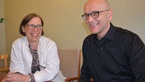 Irja Rantanen-Lakka och Erkki Kivilinna är specialläkare inom psykiatri vid Gamla Vasa sjukhus. irja rantanen-lakka och erkki kivilinna