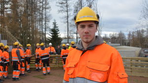 Benjamin Lindqvist. Benjamin Lindqvist är nöjd med undervisning på Optima.