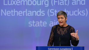 Margrethe Vestager ansvarar för konkurrensfrågor i EU-kommissionen, på andra perioden. Margrethe Vestager