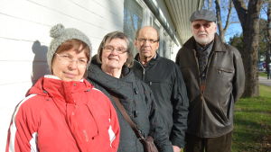 Elisabeth Liljeqvist, Ulla Päivärinta, Göran Nyman och Jukka Aalto från Ingå egnahemsförening. Elisabeth Liljeqvist, Ulla Päivärinta, Göran Nyman och Jukka Aalto från Ingå egnahemsförening.