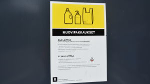 Det finns tio plastinsamlingspunkter i Östra Nyland. Rinkis plaståtervinning i Roparnäs i Vasa.