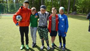 Från vänster: Leo Kurvinen, Emil Guldbrand, William Sandström, Adam Lafzayni och Elias Björkell Leo Kurvinen, Emil Guldbrand, William Sandström, Adam Lafzayni och Elias Björkell.