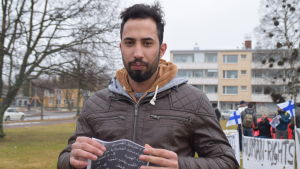 Ali Diaa Sharhan har fått två negativa beslut. Porträttbild på Ali Diaa Sharhan.