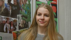 Julia Lönnfeldt lockades av kurser i historia. Julia Lönnfeldt går i Gymnasiet Grankulla samskola.