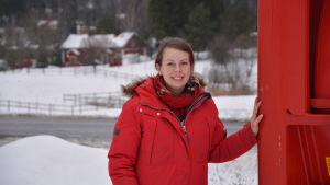 Linda Langh ser en klar fördel med att satsa på miljövänligare lösningar inom sjöfarten. Linda Langh, VD för Pesupalvelu Hans Langh