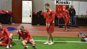 Sergei Eremenko har tränat en del med FF Jaro under vinterpausen. Sergei Eremenko tränade med FF Jaro under vinteruppehållet.