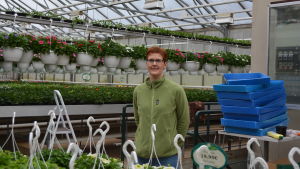 Barbro Lindroos har erfarenhet av personal med funktionsnedsättning. Barbro Lindroos i Blomsterhuset