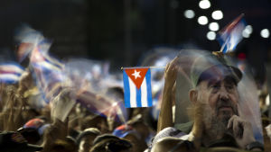 Tiotusentals människor samlades till minnesceremonin för Fidel Castro i Santiago de Cuba på lördag kväll. Tiotusentals människor samlades till minnesceremonin för Fidel Castro i Santiago de Cuba på lördag kväll 3.12.2016