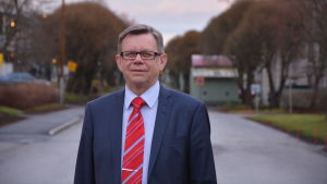 Landskapsdirektör Olav Jern från Österbottens förbund.