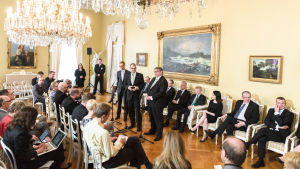 Ministrarna har roterat i Juha Sipiläs regering. Juha Sipiläs regering tillträder.