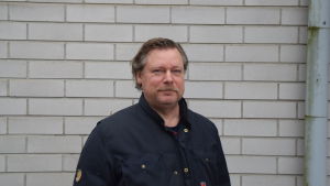 Marko Reinikainen är en av De grönas fyra ledamöter i Raseborg. En bild på Marko Reinikainen