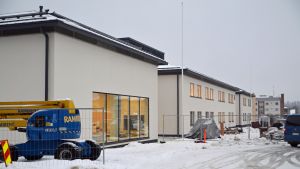 Lyceiparkens skola renoverades för inneluftsproblem för ett par år sedan. lyceiparkens nyrenoverade skolhus 16.11.16