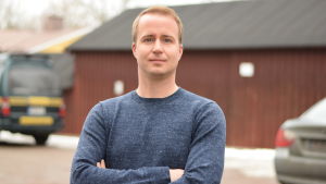 Jens Mattfolk från Finlands svenska lärarförbund.
