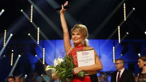 Tuore vuoden 2016 tangokuningatar Erika Vikman.