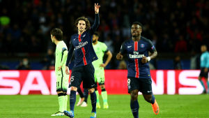 Adrien Rabiot gjorde 2-1 för PSG. Adrien Rabiot gjorde 2-1 för PSG i Paris.