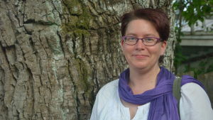 Katianna Kuula vid Sydspetsens miljöhälsa tror att stranden kan vara öppen nästa år. Katianna Kuula