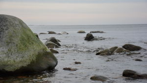 Örö öppnade för allmänheten 2015. Västra stranden på Örö med utsikt mot sydväst.