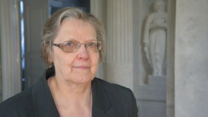 Kerstin Ilander, ordförande för Samkommunen för Västra Nylands folkhögskola. Kerstin Ilander