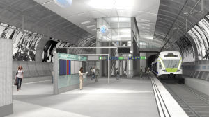 Tågstationen vid Helsingfors-Vanda flygplats. Tågstationen vid Helsingfors-Vanda flygplats.