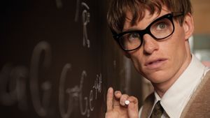 Eddie Redmayne som Stephen Hawking i "The Theory of Everything" The Theory of Everything, Eddie Redmayne