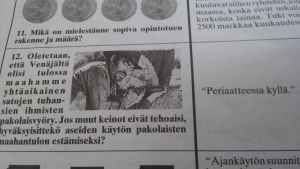 Martti Ahtisaari var den enda presidentkandidaten 1994 som var beredd att använda vapen för att stoppa flyktingar vid östgränsen. Idag vill Ahtisaari inte kommentera sitt uttalande. Martti Ahtisaaris svar i Citylehti om vad göra med en ev. flyktingskris vid statskuppen 1991