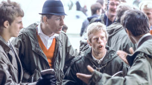 Modeja: Spider (Gary Shail), Dava (Mark Wingett), Chalky (Phil Davis) ja Jimmy (Phil Daniels). Quadrophenia-elokuvan modeja: Spider (Gary Shail), Dava (Mark Wingett), Chalky (Phil Davis) ja Jimmy (Phil Daniels).