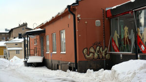 Näse möbel verkade i tiderna i det här huset. Näse möbels tidigare fastighet i Borgå