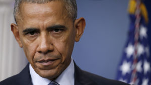 Den allmänna sjukförsäkringen är en av president Barack Obamas hjärtefrågor. Verkligheten har en vana att göra sig påmind, sa Obama i sin första presskonferens efter Trumps seger