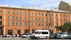 Pietarissa sijaitseva Hotel Angleterre