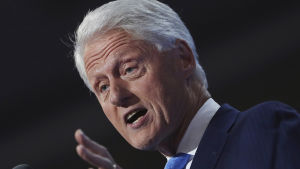 Bill Clinton hade en motsvarande position som Obama har just nu. Minus det skamfilade ryktet. Bill Clinton under demokraternas partikonvent i Cleveland.