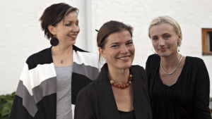 Arkkitehdit Saija Hollmén, Jenni Reuter ja Helena Sandman