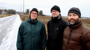 Åsa Svan, Robert Laukkonen och Marcus Söderström Åsa Svan, Robert Laukkonen och Marcus Söderström