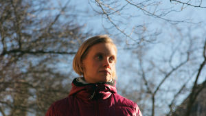 Heidi Lindqvist puistossa, PK