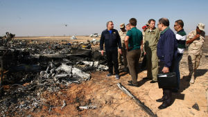 Ett ryskt charterplan på väg från Sharm el Sheikh i Egypten till St Petersburg kraschade den 3 november på Sinaihalvön. Det ryska kraschade planet i Sinai