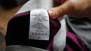Dressmanns och Lidls kalsonger är tillverkade av olika material. Här Dressmann-kalsongernas beståndsdelar. Kungskonsumenten testar kalsonger. OBS Använd bara till Kungskonsumenten-artikel!