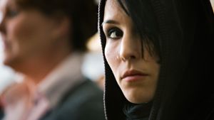 Noomi Rapace gestaltade Lisbeth Salander på film. Noomi Rapace som Lisbeth Salander i filmen Män som hatar kvinnor.