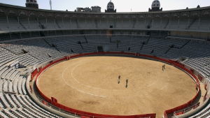 Efter den sista tjurfäktningen i Barcelona 2011. Efter den sista tjurfäktningen i Barcelona 2011.