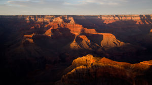 Prine har beskrivit amerikanska själslandskap och föddes själv i Illinois. Solnedgång i Grand Canyon i Arizona