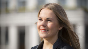 Alviina Alametsä. Kaupunginvaltuutettu Alviina Alametsä, Helsinki, vihrät.