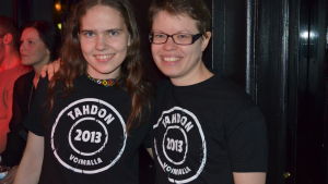 Marika Kaksonen och Marika Mänttäre Marika Kaksonen och Marika Mänttäre från kampanjen Ja2013