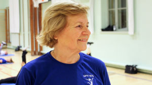 Mixad idrott kunde vara ett steg framåt, tror Kerstin Ehnholm. kerstin ehnholm i norsens gymnastiksal