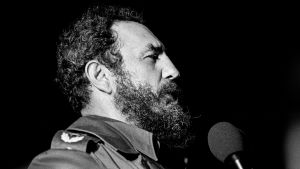 Fidel Castro ledde Kuba i nästan 50 år. Fidel Castro talar i Havanna 1978.