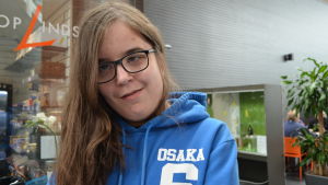Maiju Borg studerar på merkonomlinjen vid yrkesinstitutet Prakticum i Helsingfors. Maiju Borg studerar på Prakticum i Helsingfors.
