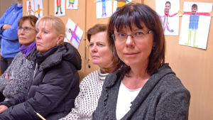 Anna Aintila (SFP) ville bevara Friggesby skola. Utbildningsnämndens ordförande Anna Aintila (SFP) i Kyrkslätt.